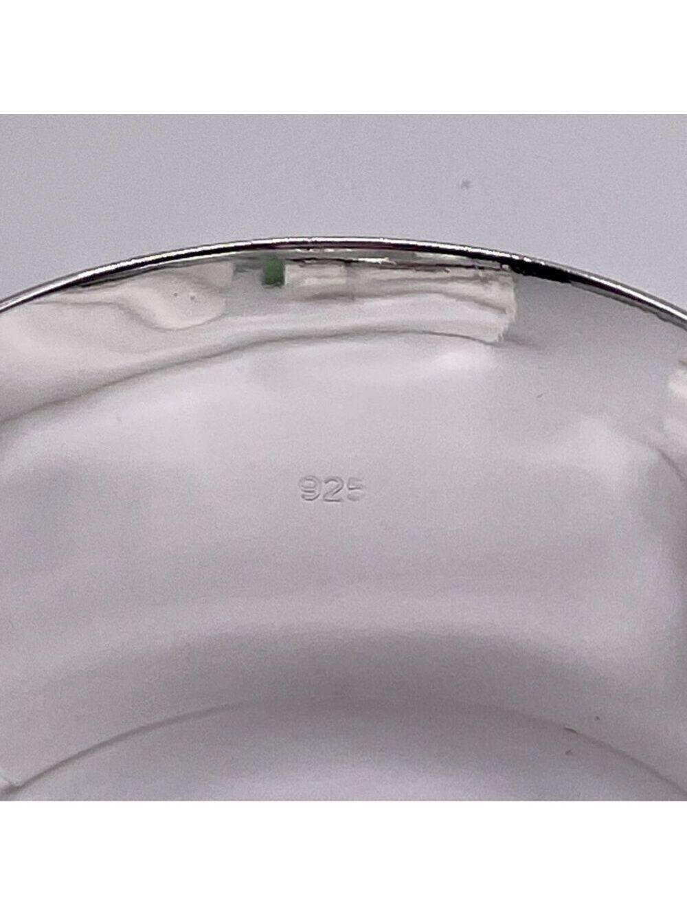 Sterling Silver 925 Wide Cuff Bracelet #1165 - Picture 6 of 9